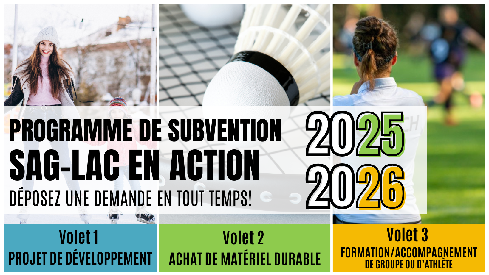 Sag Lac en action 2025 2026 en continue